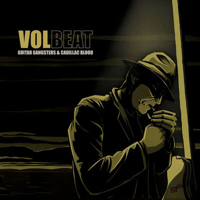 The cover of Guitar Gangsters & Cadillac Blood by Volbeat