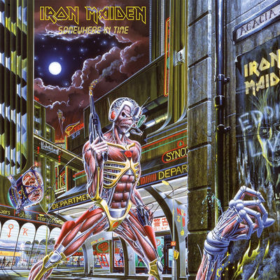 The cover of Somewhere in Time by Iron Maiden