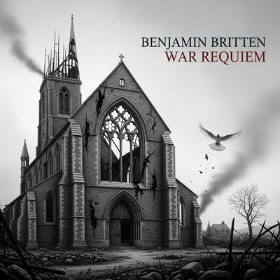 The cover of War Requiem by Benjamin Britten