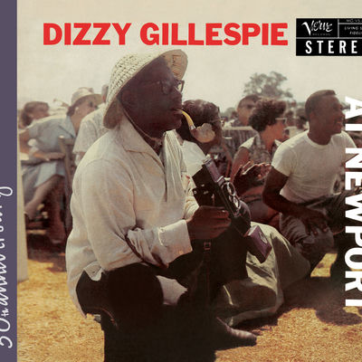 The cover of Dizzy Gillespie at Newport by Dizzy Gillespie