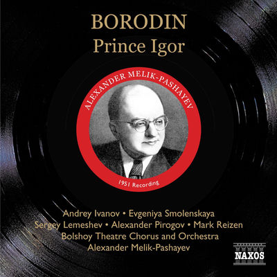 The cover of Prince Igor by Alexander Borodin