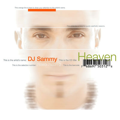 The cover of Heaven by DJ Sammy
