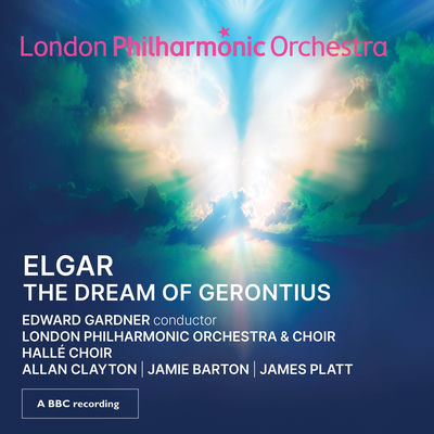 The cover of The Dream of Gerontius by Edward Elgar
