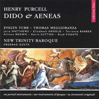 The cover of Dido and Aeneas by Henry Purcell