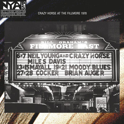 The cover of Live at the Fillmore East by Neil Young