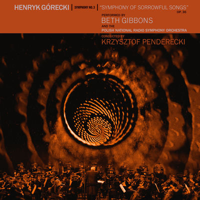 The cover of Symphony no. 3 by Henryk Górecki