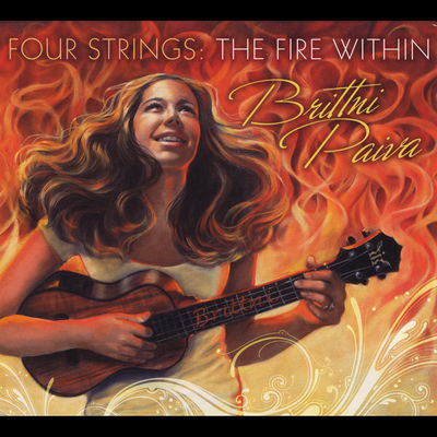 The cover of Four Strings: The Fire Within by Brittni Paiva