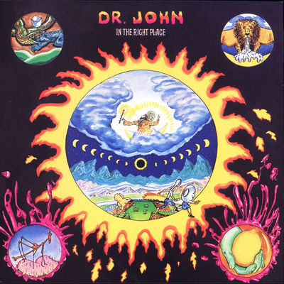 The cover of In the Right Place by Dr. John
