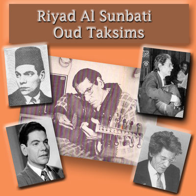 The cover of Oud Taksims by Riyad Al Sunbati
