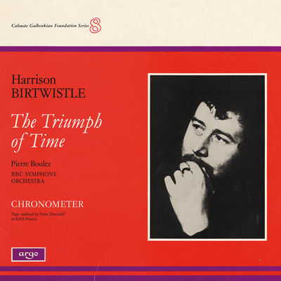 The cover of The Triumph of Time by Harrison Birtwistle