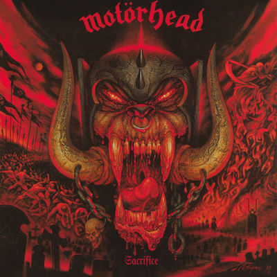 The cover of Sacrifice by Motörhead