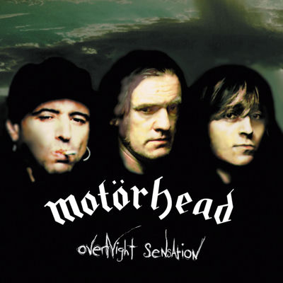 The cover of Overnight Sensation by Motörhead
