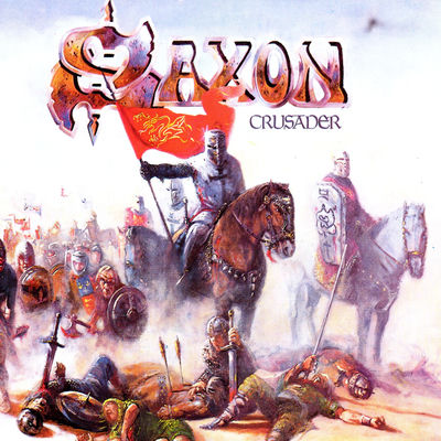 The cover of Crusader by Saxon
