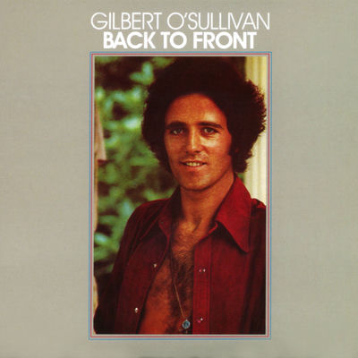 The cover of Back to Front by Gilbert O'Sullivan