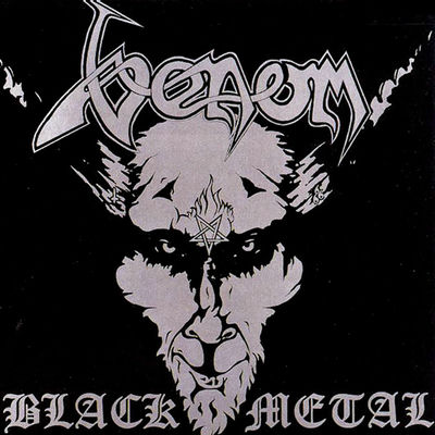 The cover of Black Metal by Venom