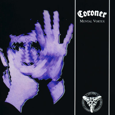 The cover of Mental Vortex by Coroner
