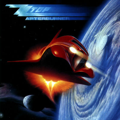 The cover of Afterburner by ZZ Top
