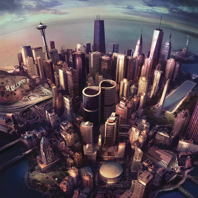 The cover of Sonic Highways by Foo Fighters