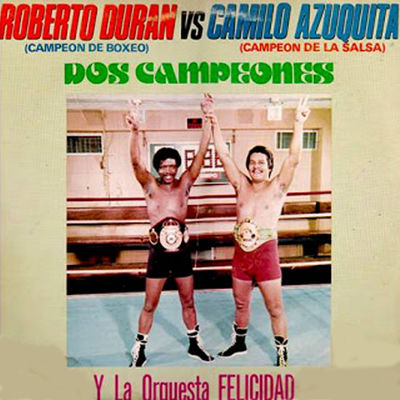 The cover of Dos Campeones by Camilo Azuquita