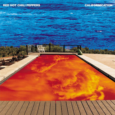 The cover of Californication by Red Hot Chili Peppers
