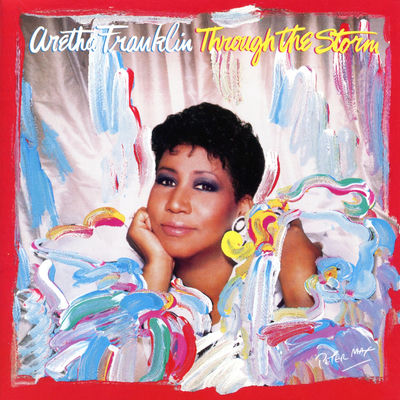 The cover of Through the Storm by Aretha Franklin