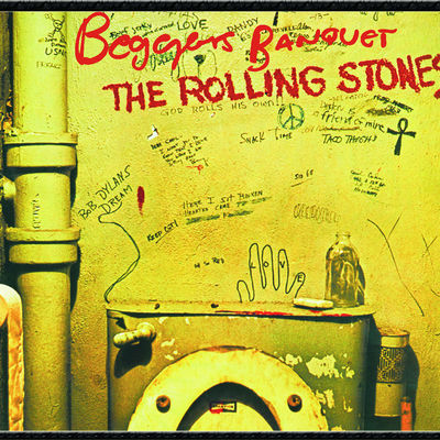 The cover of Beggars Banquet by The Rolling Stones
