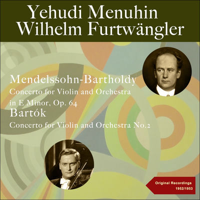 The cover of Violin Concerto no. 2 by Béla Bartók