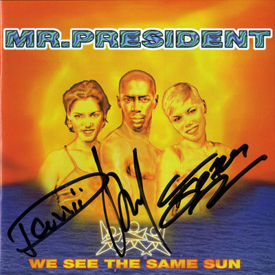 The cover of We See the Same Sun by Mr. President