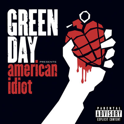 The cover of American Idiot by Green Day