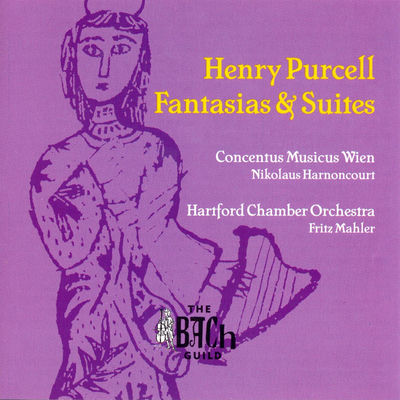 The cover of Fantasias by Henry Purcell