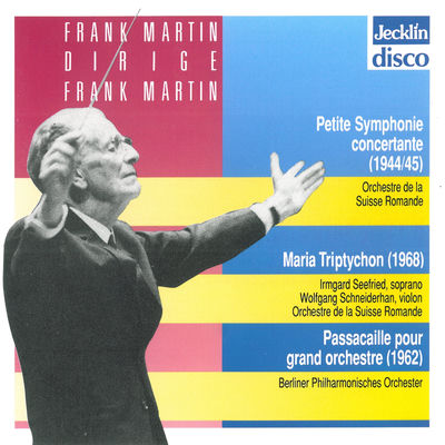 The cover of Petite symphonie concertante by Frank Martin