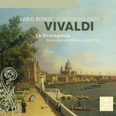 The cover of Vivaldi: La Stravaganza by Fabio Biondi & Europa Galante
