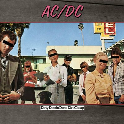 The cover of Dirty Deeds Done Dirt Cheap by AC/DC