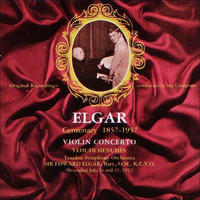 The cover of Elgar: Violin Concerto & Enigma Variations by Yehudi Menuhin