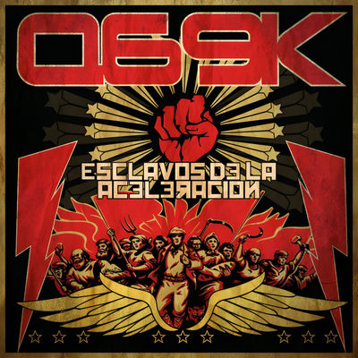 The cover of Esclavos de la Aceleración by Q69K