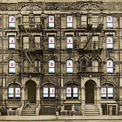 The cover of Physical Graffiti by Led Zeppelin