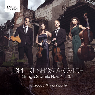 The cover of String Quartet no. 8 by Dmitri Shostakovich