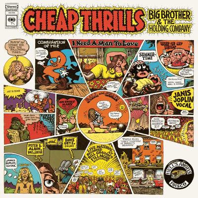 The cover of Cheap Thrills by Big Brother & The Holding Company