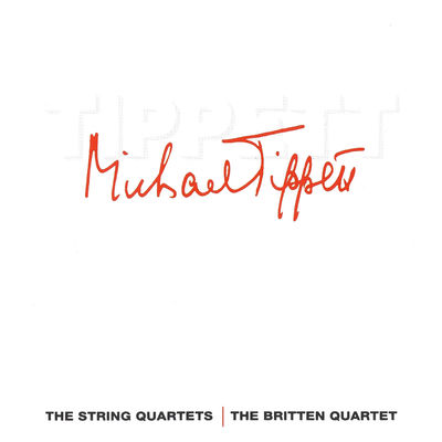 The cover of String Quartet no. 4 by Michael Tippett