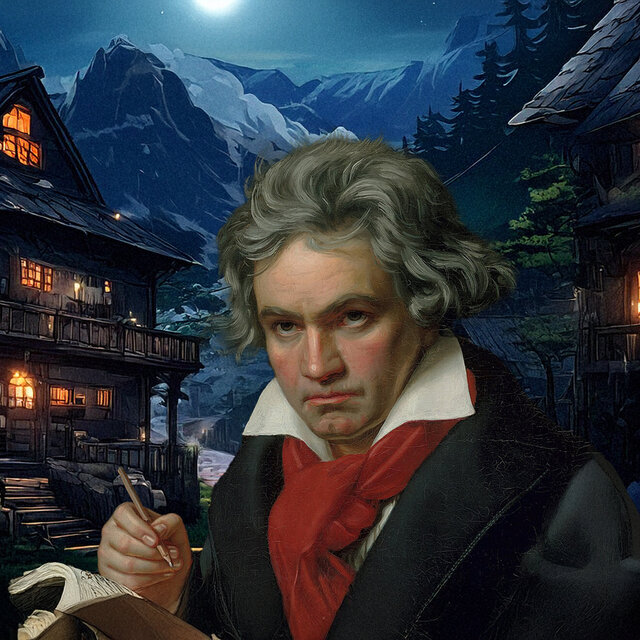 The cover of Symphony no. 5 by Ludwig van Beethoven